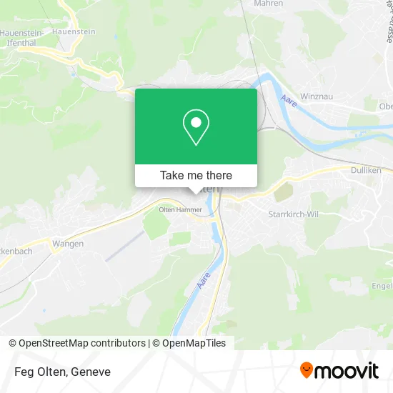 Feg Olten map