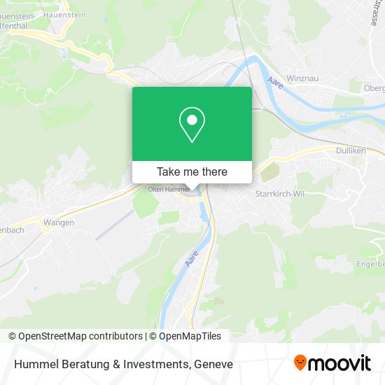 Hummel Beratung & Investments map