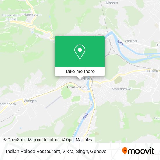 Indian Palace Restaurant, Vikraj Singh map