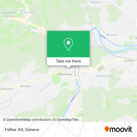 Felber AG map