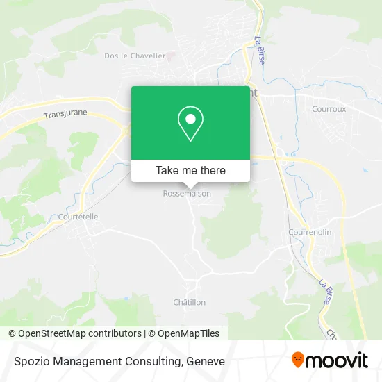 Spozio Management Consulting map