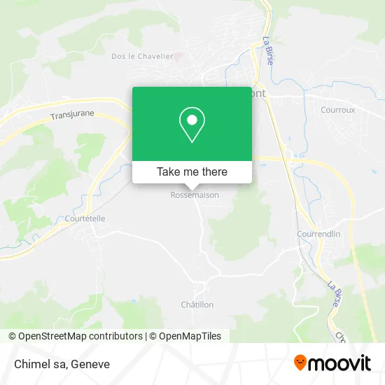 Chimel sa map