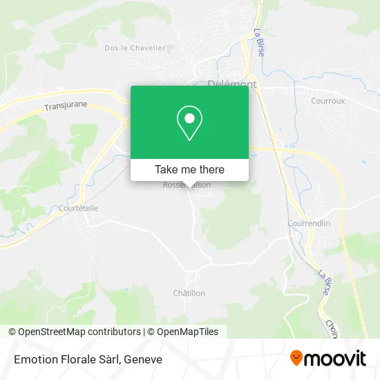 Emotion Florale Sàrl map
