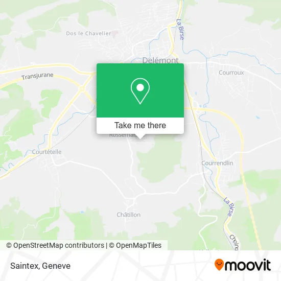 Saintex map