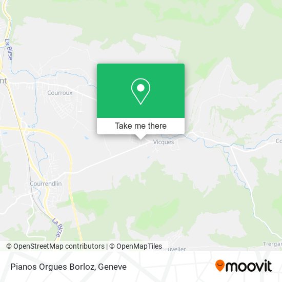 Pianos Orgues Borloz map