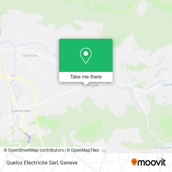 Queloz Electricité Sàrl map