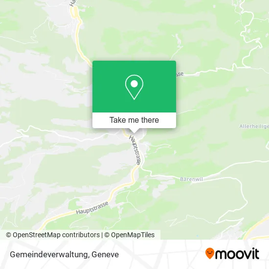 Gemeindeverwaltung map