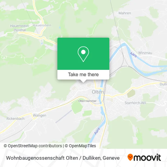 Wohnbaugenossenschaft Olten / Dulliken map