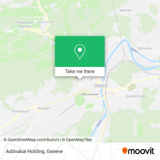 Addvalue Holding map