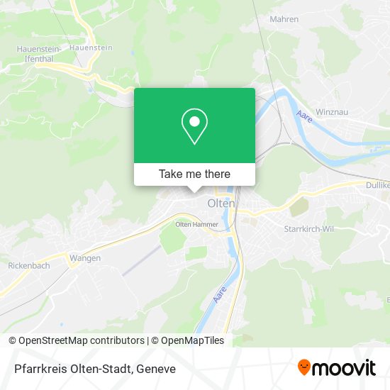 Pfarrkreis Olten-Stadt map