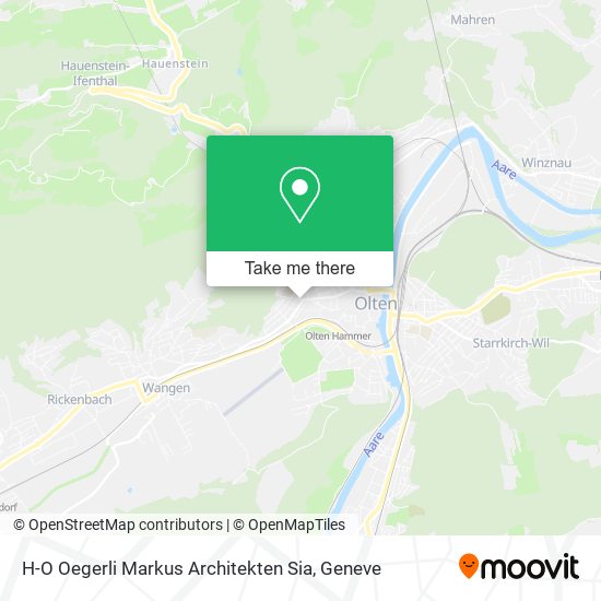 H-O Oegerli Markus Architekten Sia map