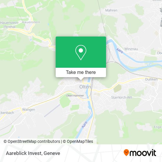 Aareblick Invest map