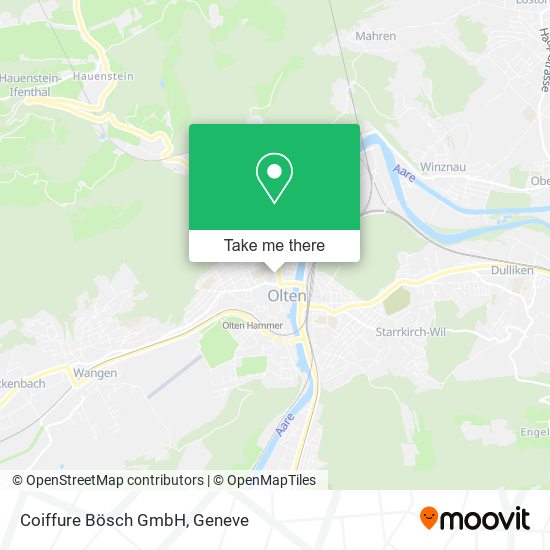 Coiffure Bösch GmbH map