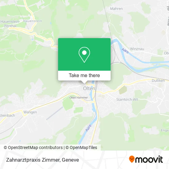 Zahnarztpraxis Zimmer map