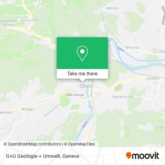 G+U Geologie + Umwelt map