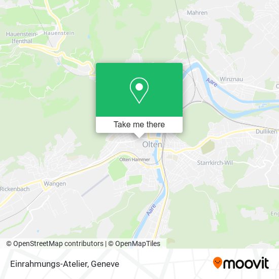 Einrahmungs-Atelier map