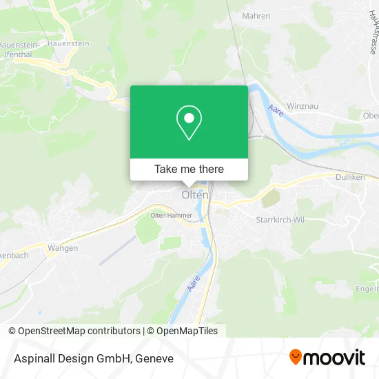 Aspinall Design GmbH map