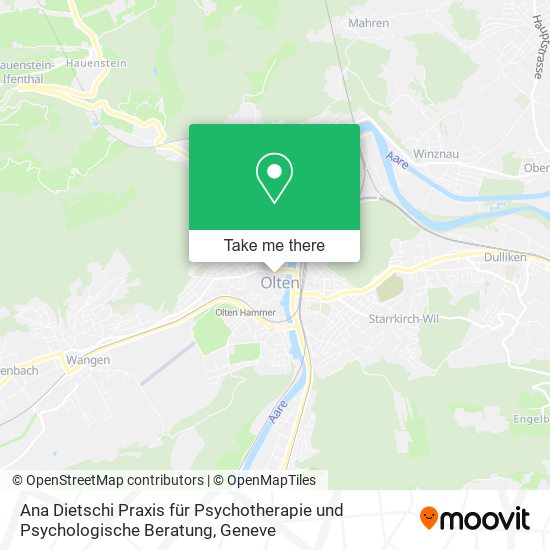 Ana Dietschi Praxis für Psychotherapie und Psychologische Beratung map