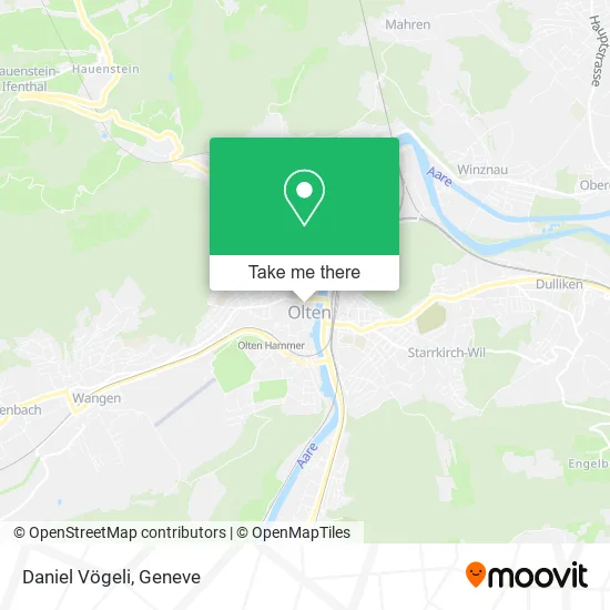 Daniel Vögeli map