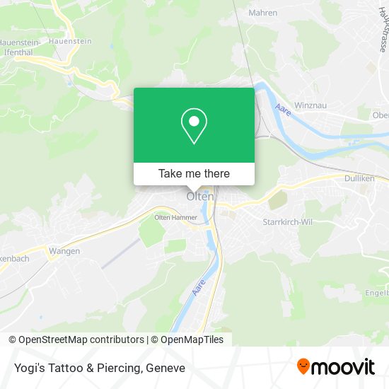 Yogi's Tattoo & Piercing map
