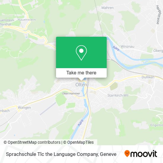 Sprachschule Tlc the Language Company map