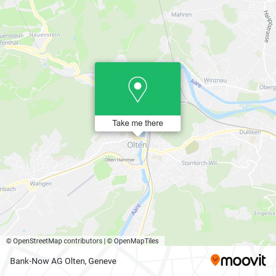 Bank-Now AG Olten map