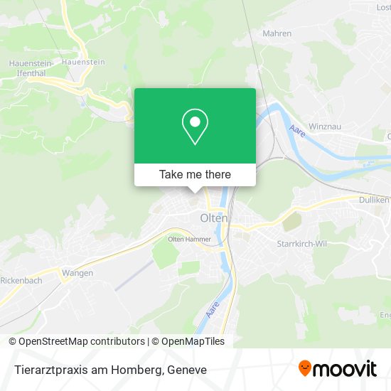 Tierarztpraxis am Homberg map