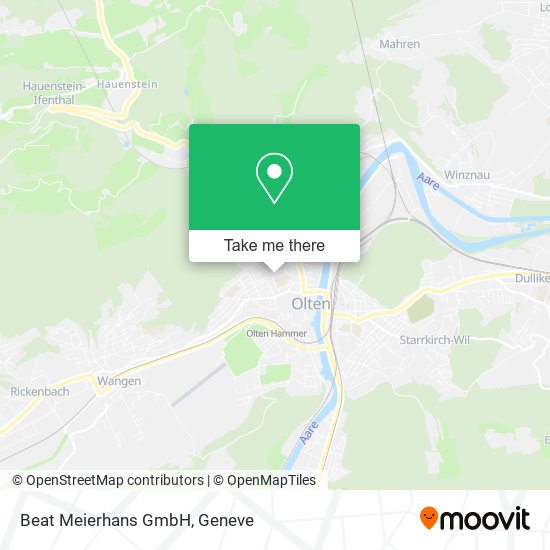 Beat Meierhans GmbH map