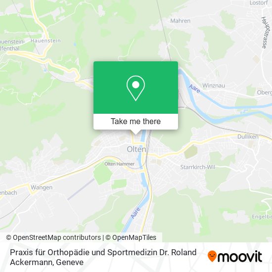 Praxis für Orthopädie und Sportmedizin Dr. Roland Ackermann map