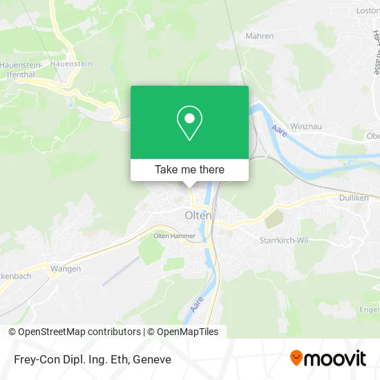 Frey-Con Dipl. Ing. Eth map