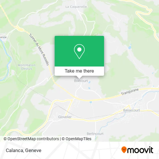 Calanca map