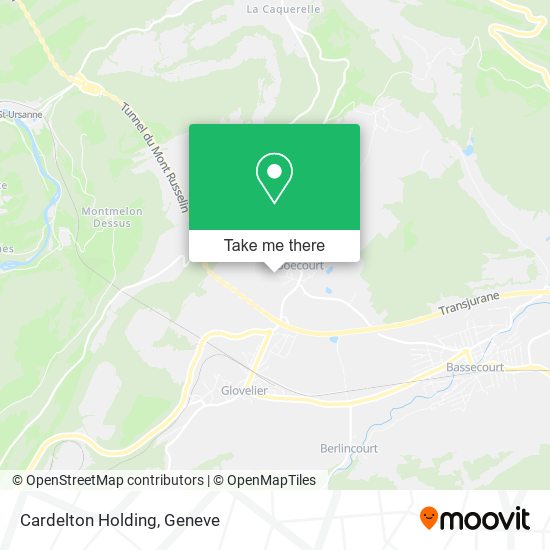 Cardelton Holding map