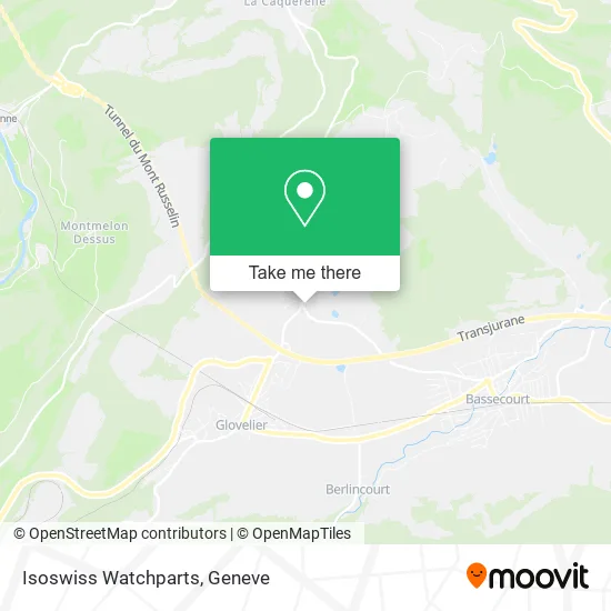 Isoswiss Watchparts map