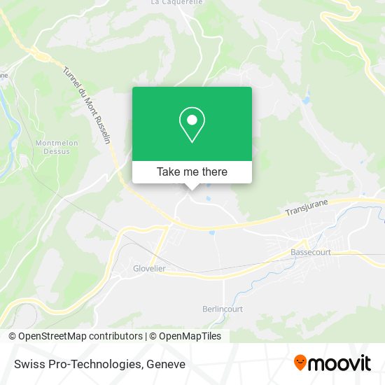 Swiss Pro-Technologies map