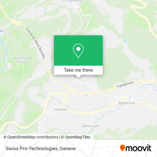 Swiss Pro-Technologies map