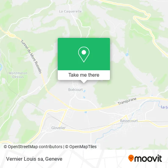 Vernier Louis sa map