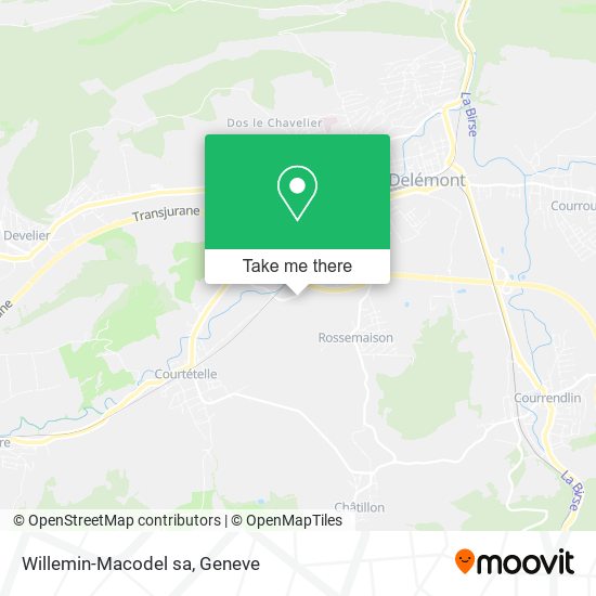 Willemin-Macodel sa map