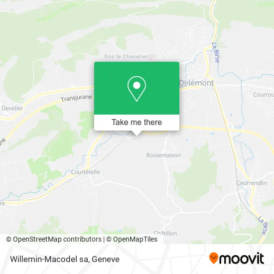 Willemin-Macodel sa map