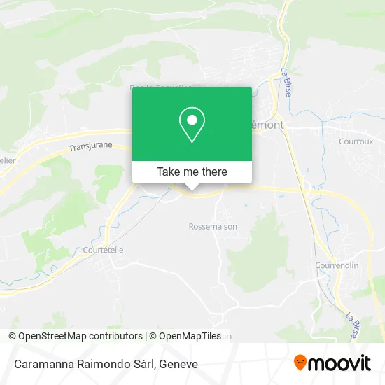 Caramanna Raimondo Sàrl map