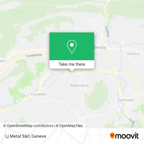 Lj Metal Sàrl map
