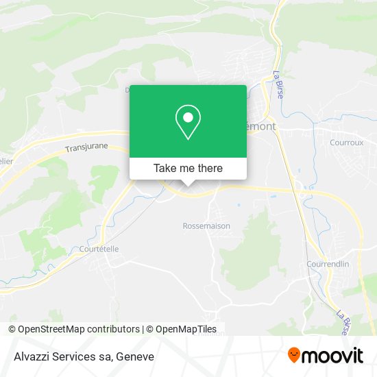 Alvazzi Services sa map