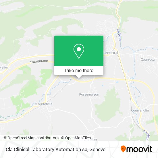 Cla Clinical Laboratory Automation sa map