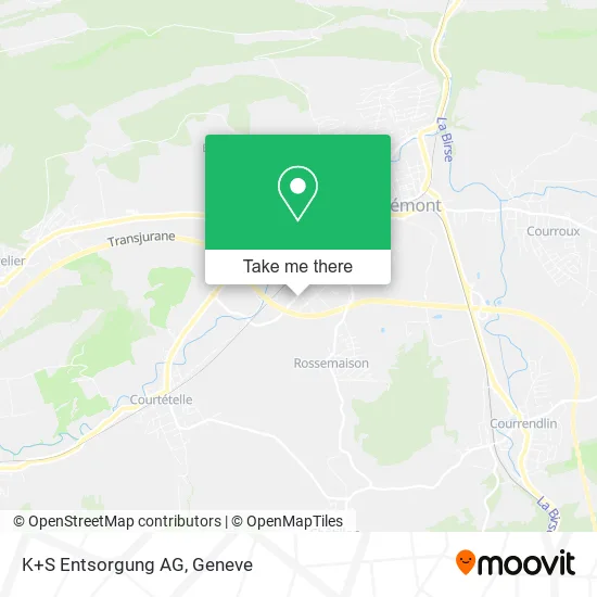 K+S Entsorgung AG map