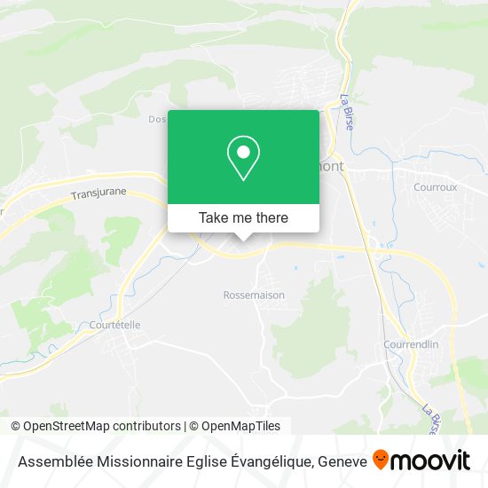 Assemblée Missionnaire Eglise Évangélique map