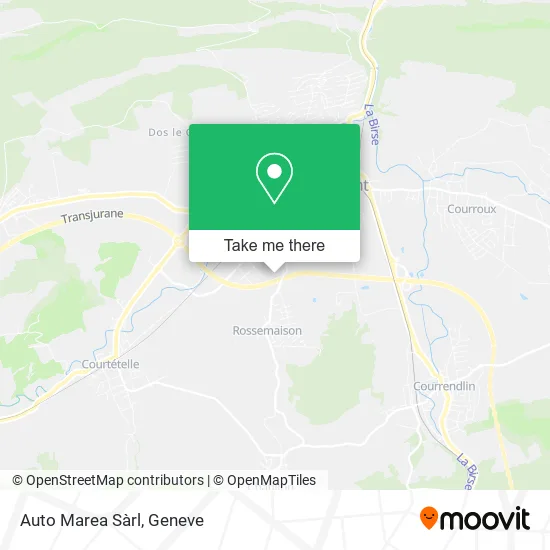 Auto Marea Sàrl map