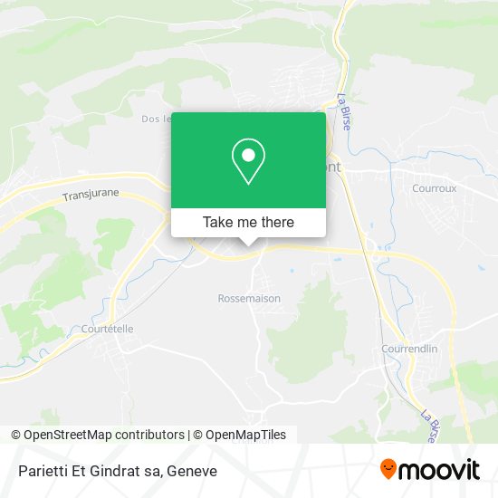 Parietti Et Gindrat sa map