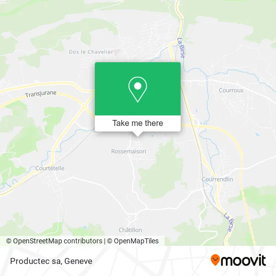 Productec sa map