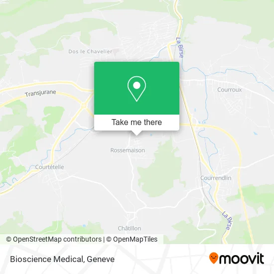 Bioscience Medical map