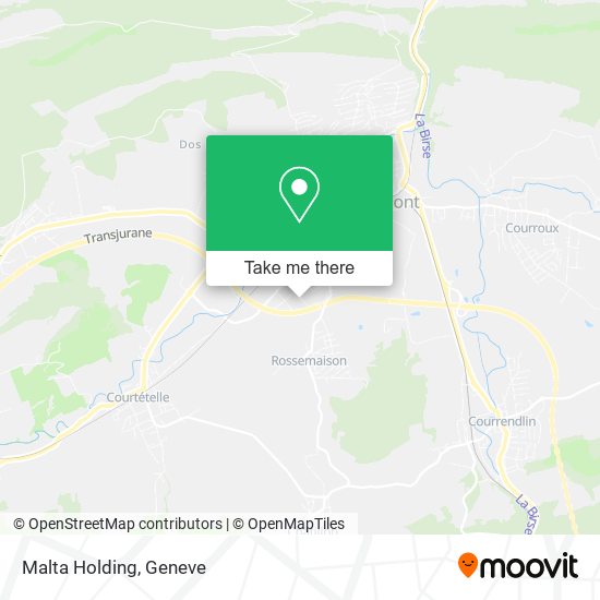 Malta Holding map