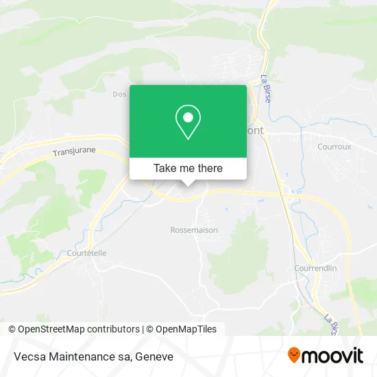 Vecsa Maintenance sa map